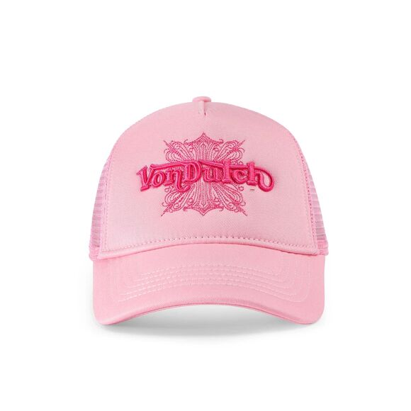 Von Dutch Foam 'Chopper' Trucker – Pink / One Size, Adjustable / NEW - Picture 1 of 8